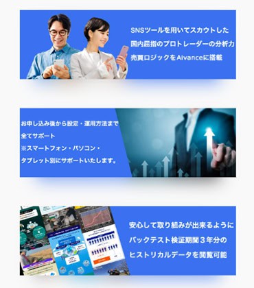 Aivanceの投資内容